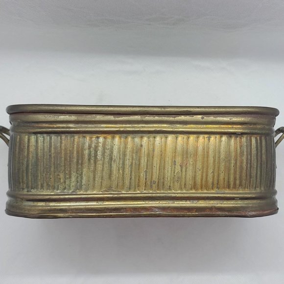 Vintage Brass Planter - Picture 5 of 5